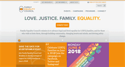Desktop Screenshot of familyequality.org